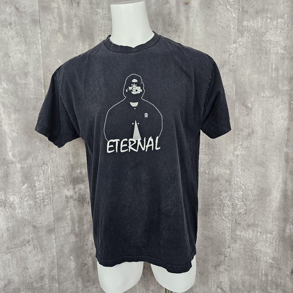 Eazy E NWA Erratic Clothing Company Black Gangsta Rap Tee Tshirt Short Sleeve